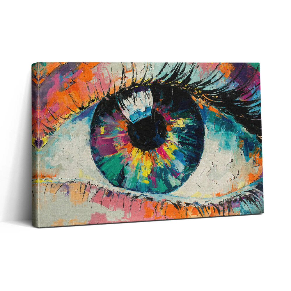 Vászonkép nyomtatás 30x20 Az emberi szem pupillája