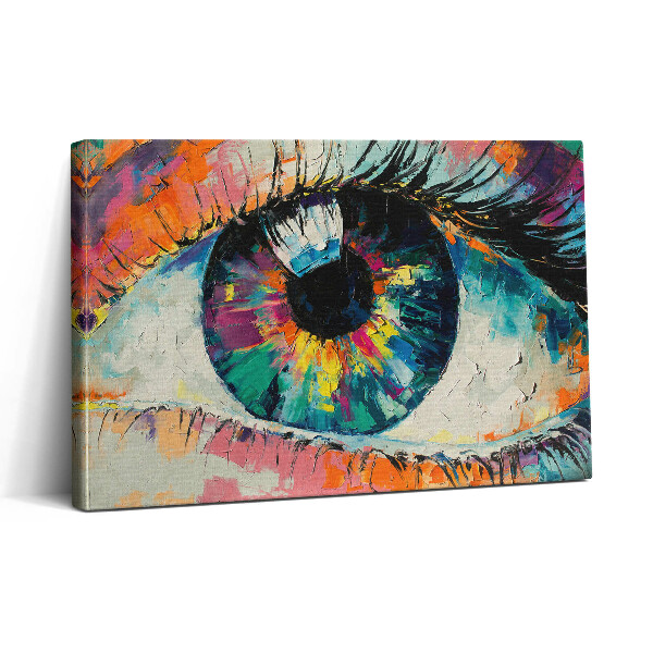 Vászonkép nyomtatás 30x20 Az emberi szem pupillája