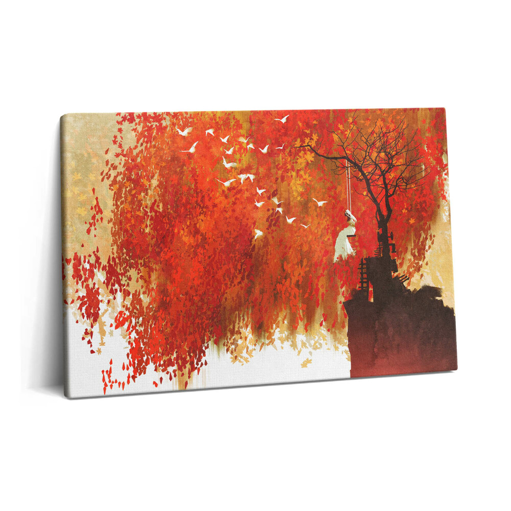 Canvas kép 60x40 Ártatlan menyasszony ősszel