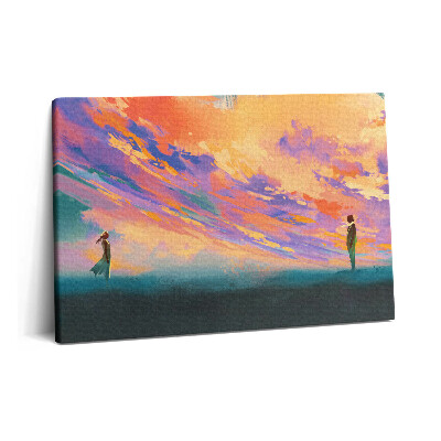 Canvas kép 60x40 Platonikus szerelem az ellenkezőjéről