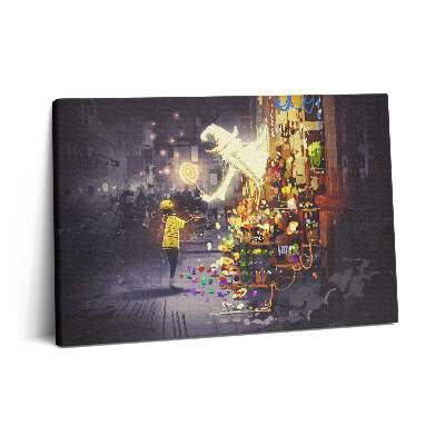 Canvas kép 60x40 Illusztráció egy varázslatos tündérmeséről