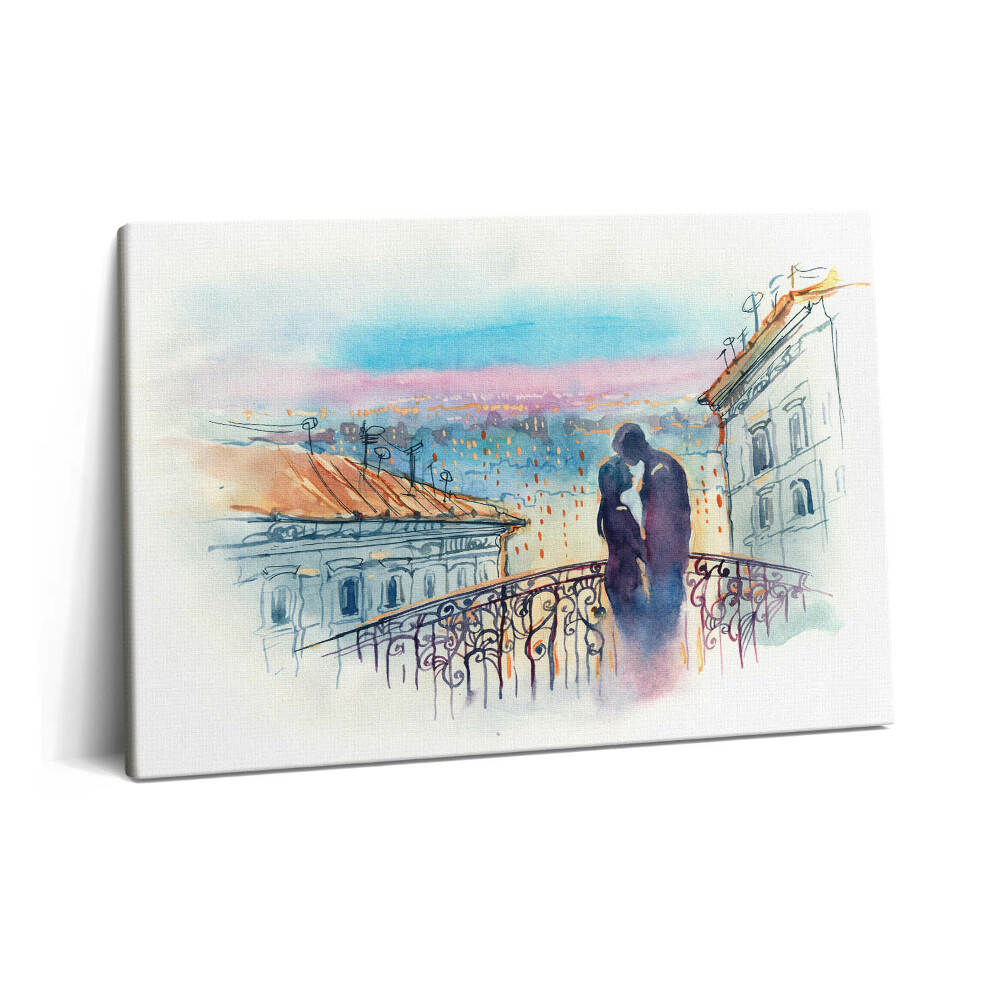 Canvas kép 60x40 Szerelmes párt ábrázoló festmény