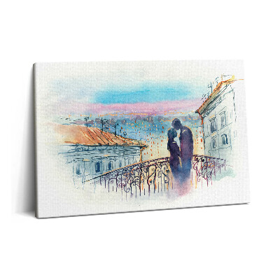 Canvas kép 60x40 Szerelmes párt ábrázoló festmény