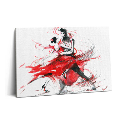 Canvas kép 60x40 Absztrakt egy táncoló pár