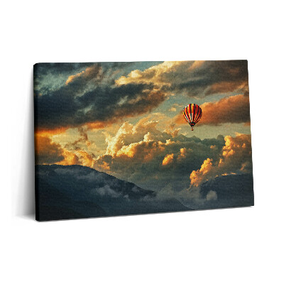 Canvas kép 60x40 Ballonrepülés a felhők között