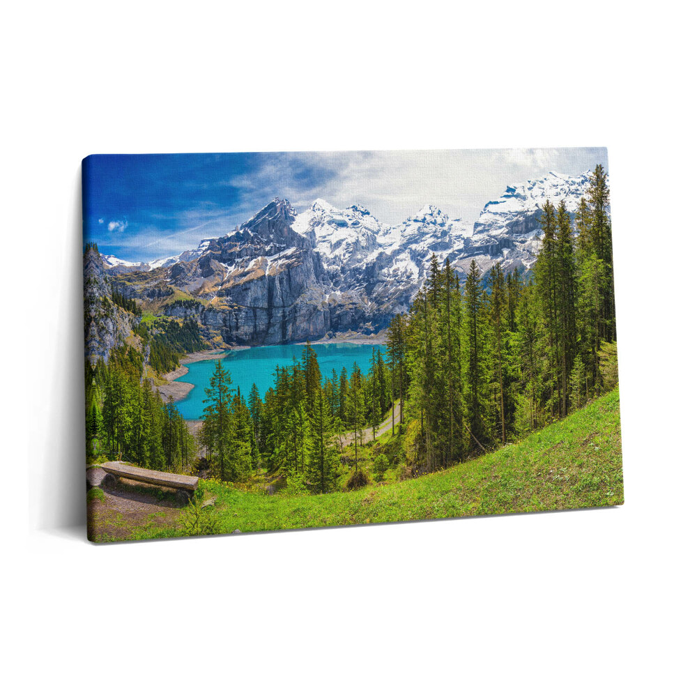 Canvas kép 60x40 Mezőségi és hegyvidéki táj