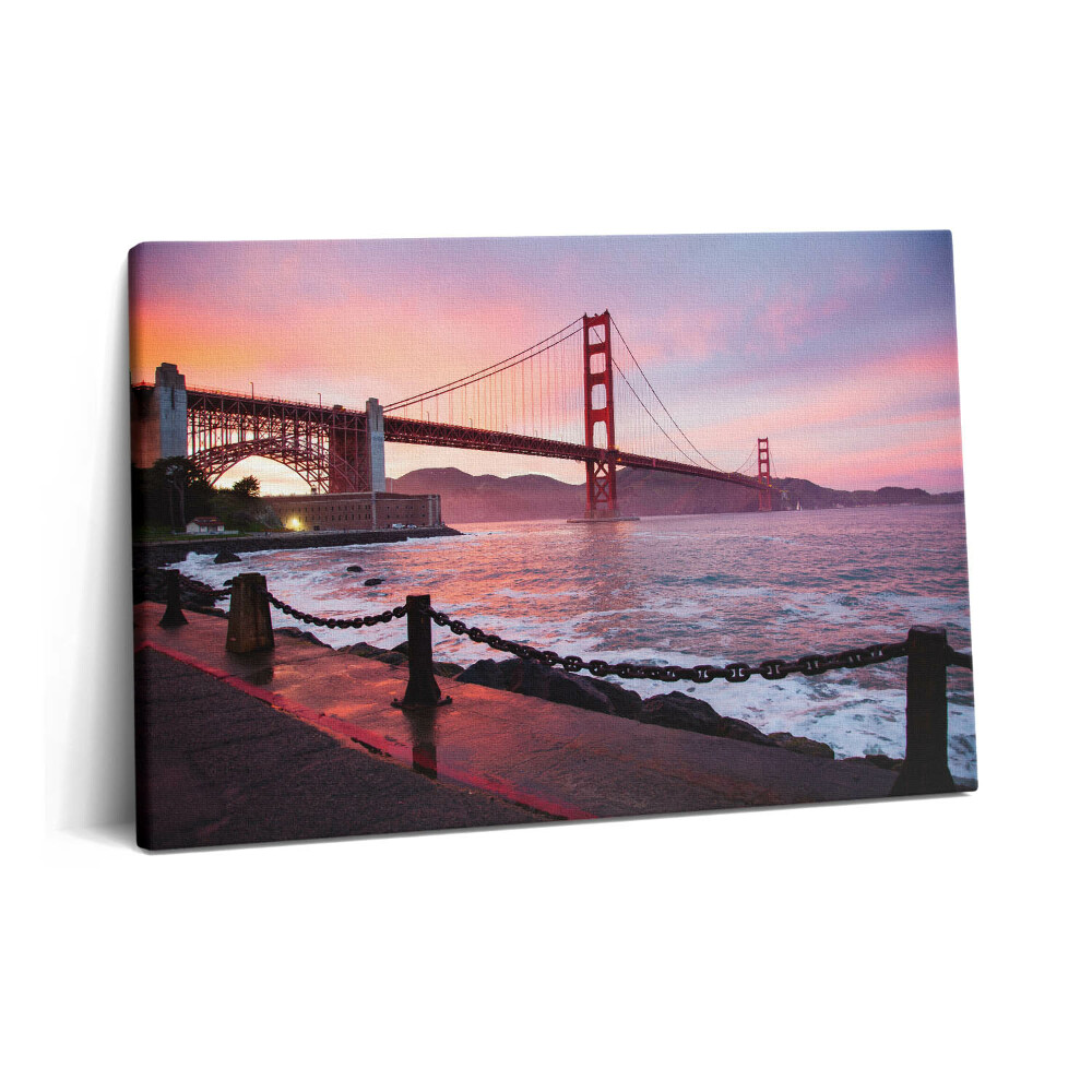Canvas kép 60x40 Kilátás a Golden Gate hídra