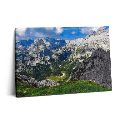 Canvas kép 60x40 Sziklás hegyvidéki táj