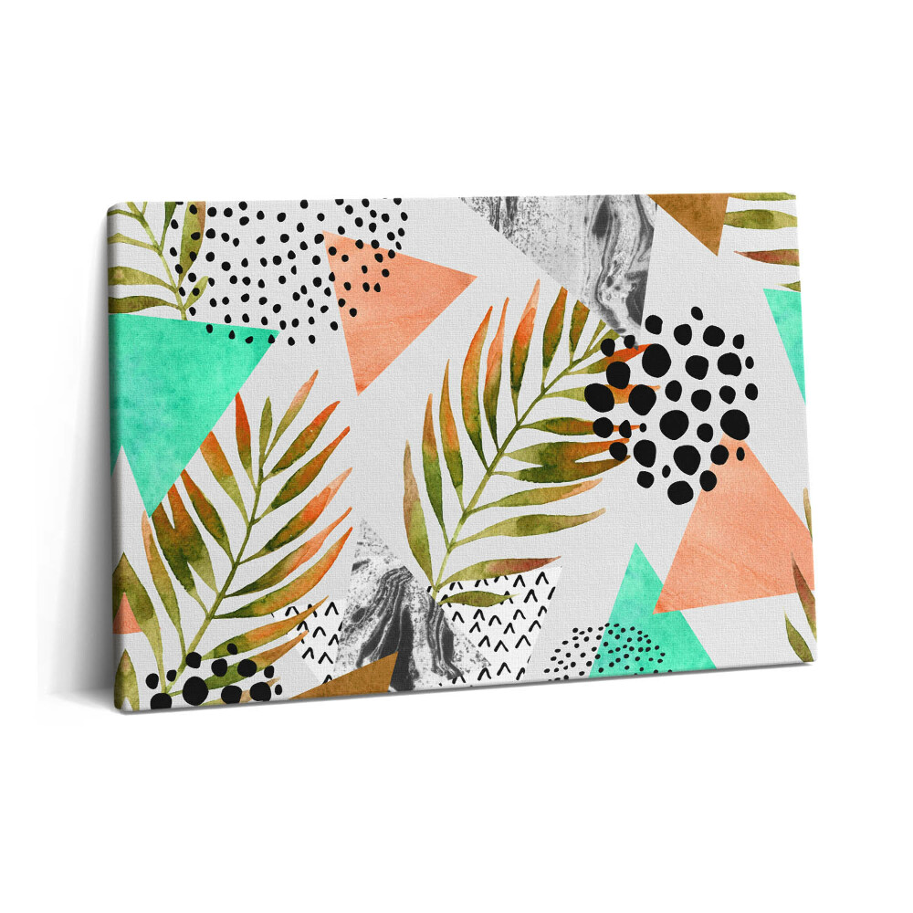 Canvas kép 60x40 Nyári absztrakt geometriai minta