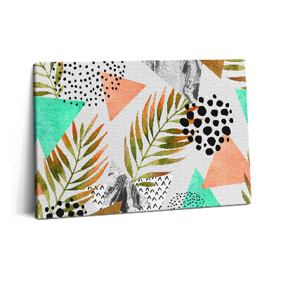 Canvas kép 60x40 Nyári absztrakt geometriai minta