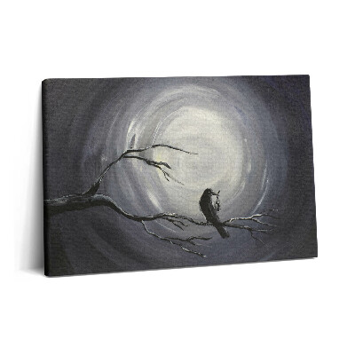 Canvas kép 60x40 Holló a holdfényben