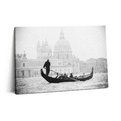 Canvas kép 60x40 Gondola a városra néző kilátással
