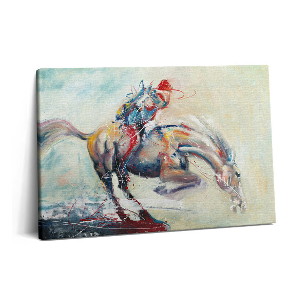 Canvas kép 60x40 Galoppozó lovak illusztrációja