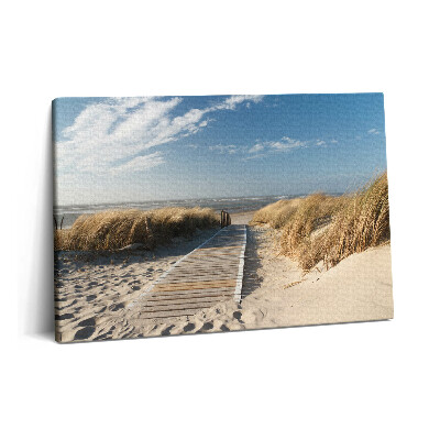 Canvas kép 60x40 Tengerpart és kilátás a tengerre