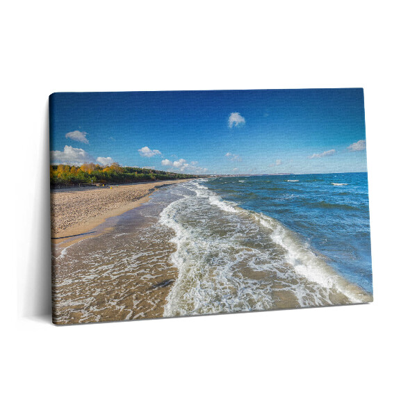 Canvas kép 60x40 Tengerpart és hullámok
