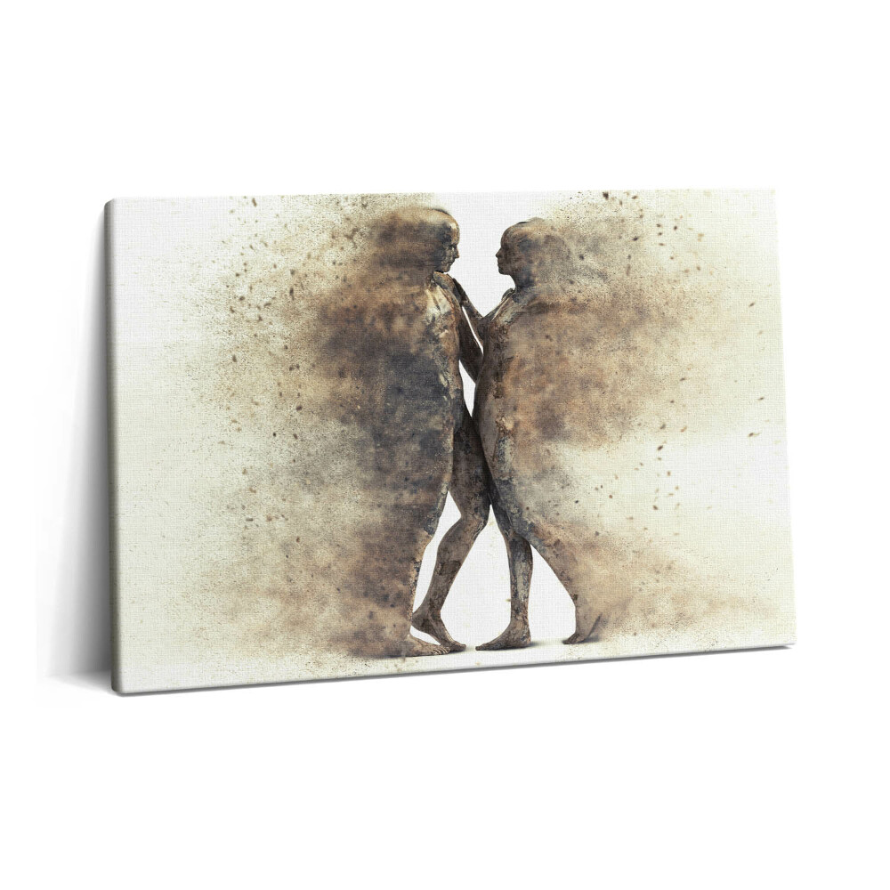 Canvas kép 60x40 Absztrakt emberek és homok