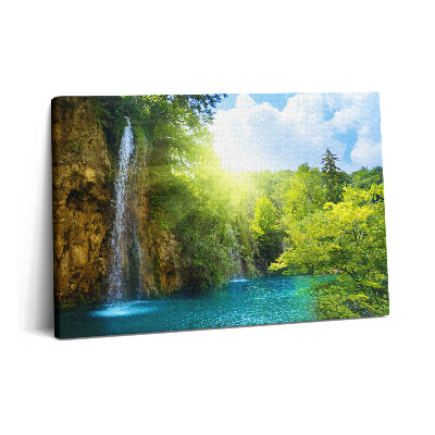 Canvas kép 60x40 Kék lagúna táj