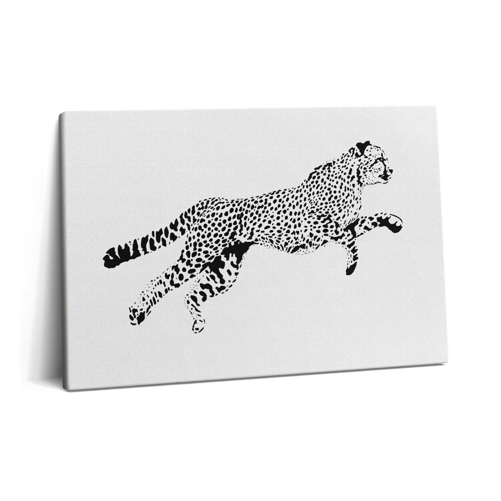 Canvas kép 60x40 Párduc sziluettje