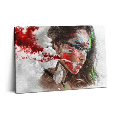 Canvas kép 60x40 Egy indiai nő portréja