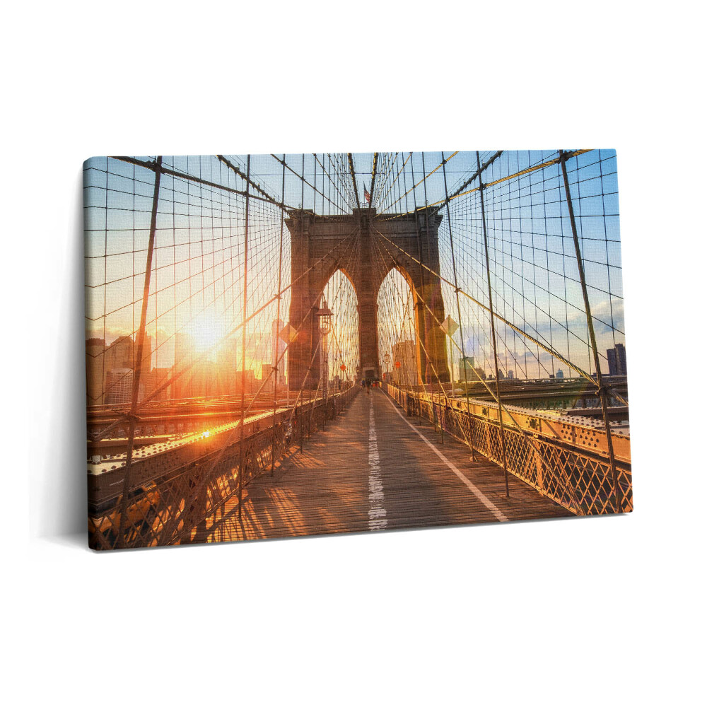Canvas kép 60x40 Brooklyn híd New Yorkban