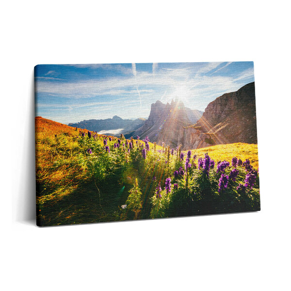 Canvas kép 60x40 A Dolomitok tájképe