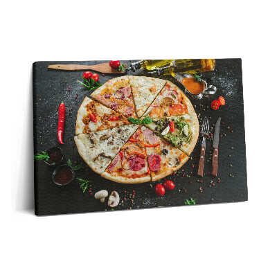 Canvas kép 60x40 Az olasz konyha szimbolikus étele