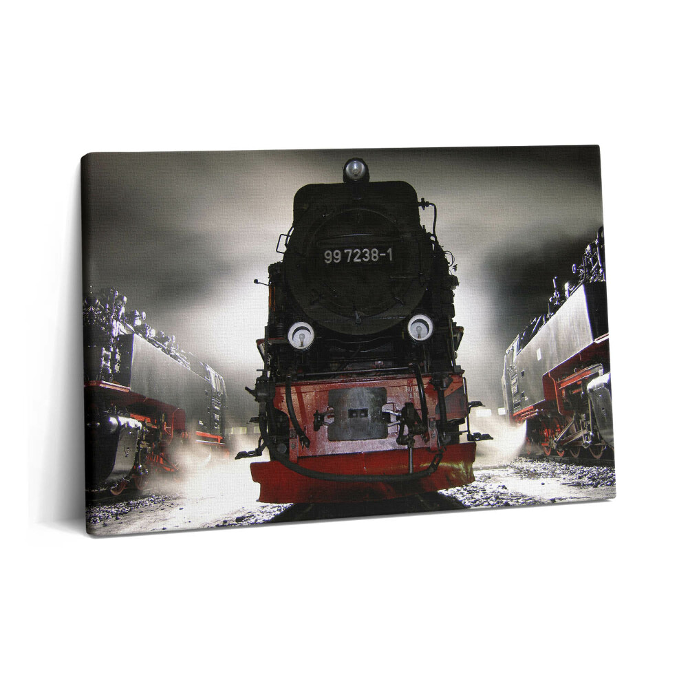 Canvas kép 60x40 Éjszakai mozdonyok