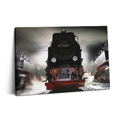 Canvas kép 60x40 Éjszakai mozdonyok
