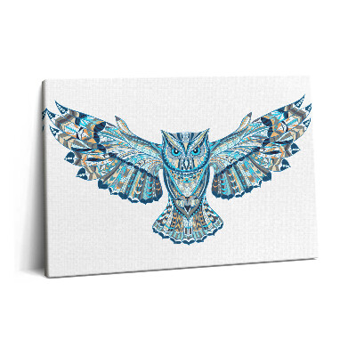 Canvas kép 60x40 Bagoly repülés közben