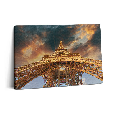 Canvas kép 60x40 Az Eiffel-torony a napsütésben