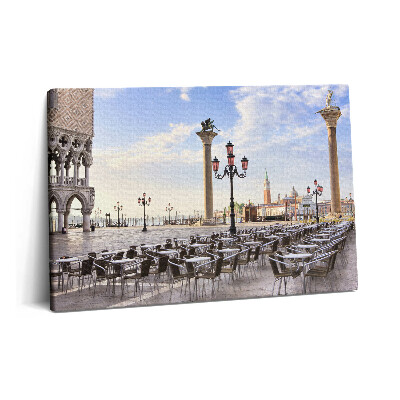 Canvas kép 60x40 Hagyományos piac Velencében