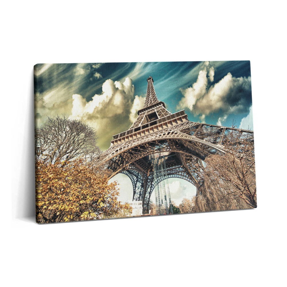 Canvas kép 60x40 Lenyűgöző kilátás az Eiffel-toronyra