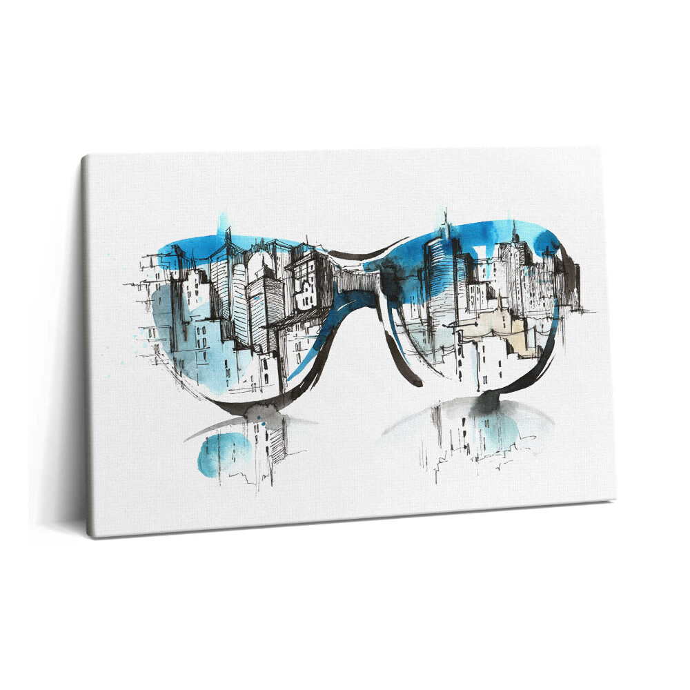 Canvas kép 60x40 A város szemüvegben