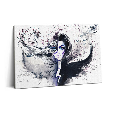 Canvas kép 60x40 Egy nő illusztrációja