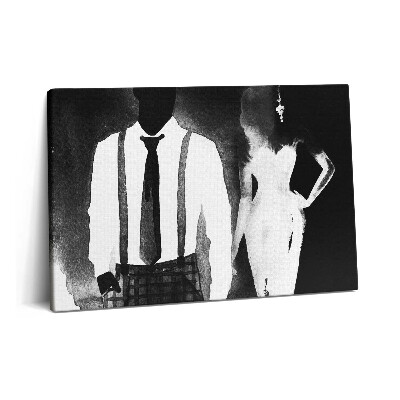 Canvas kép 60x40 Akvarell nőknek és férfiaknak