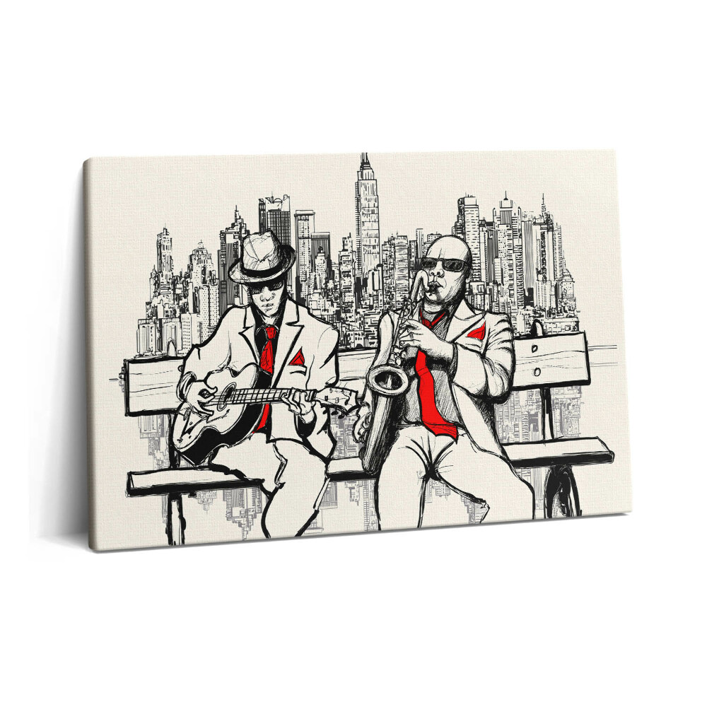 Canvas kép 60x40 Jazz New Yorkban