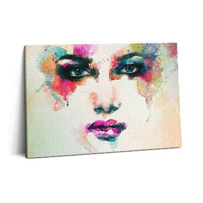 Canvas kép 60x40 Egy nő absztrakt arca