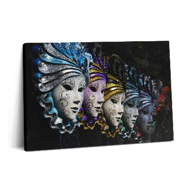 Canvas kép 60x40 Velencei maszkok