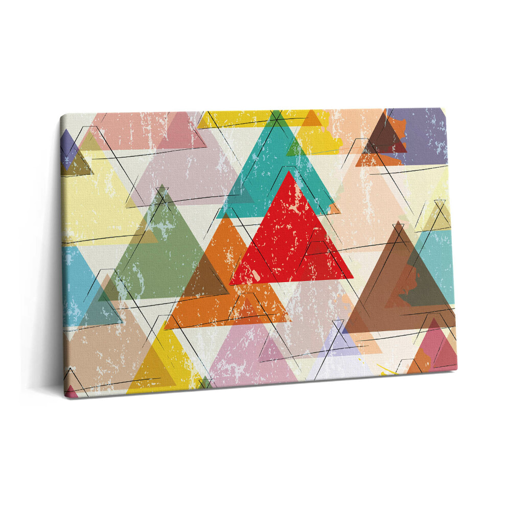 Canvas kép 60x40 Geometrikus mintás háromszögek