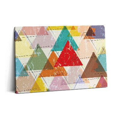 Canvas kép 60x40 Geometrikus mintás háromszögek