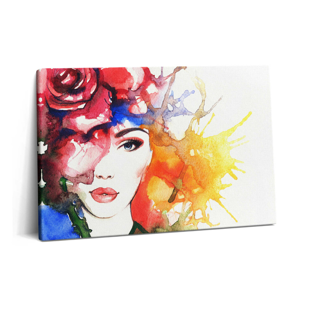 Canvas kép 60x40 Színes női portré