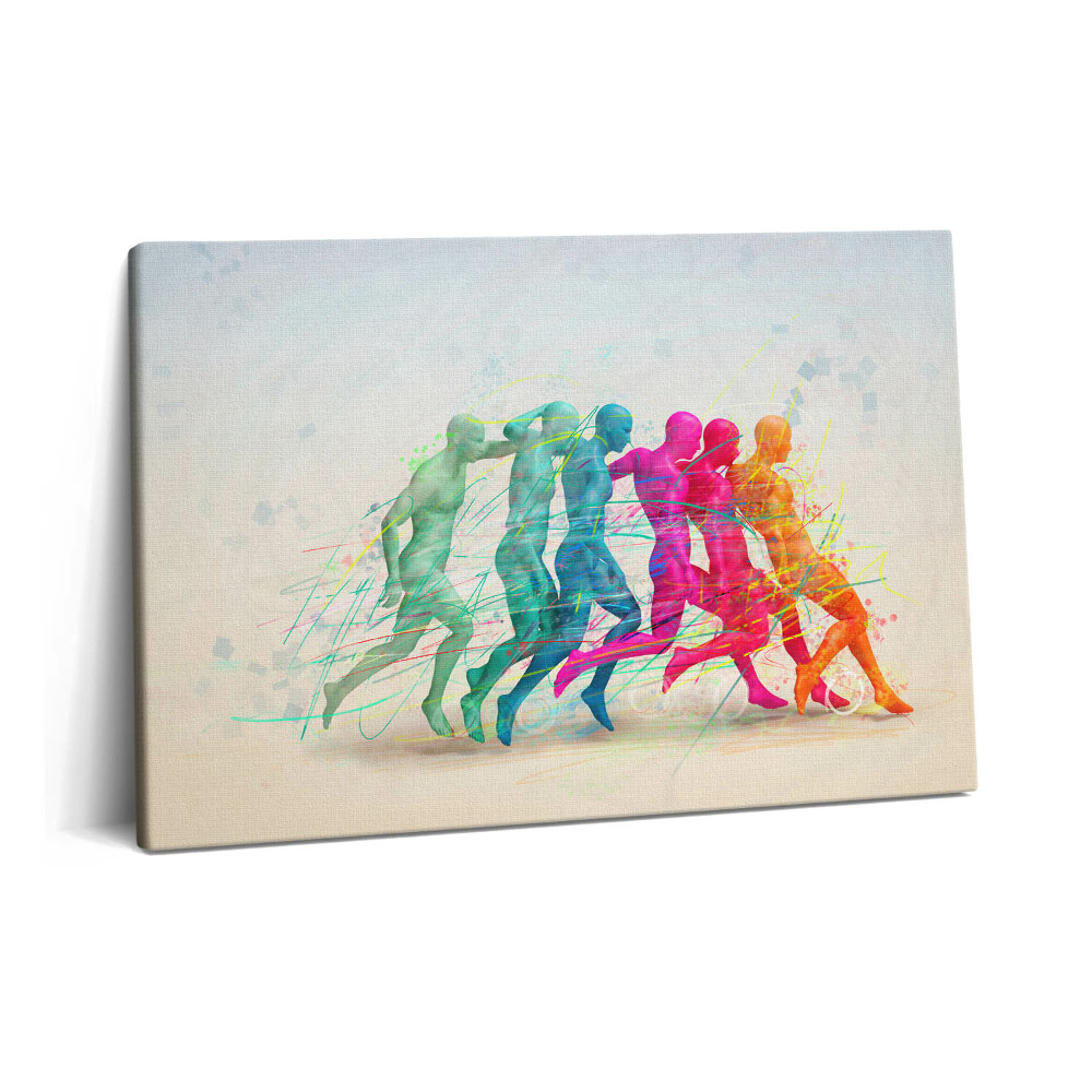 Canvas kép 60x40 Színes emberek