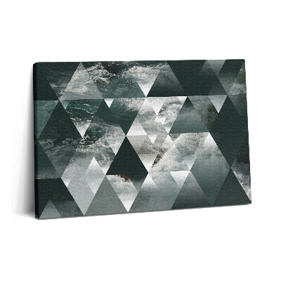 Canvas kép 60x40 Tengeri hullámok geometriai absztrakciója