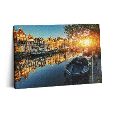 Canvas kép 60x40 Amszterdam városa