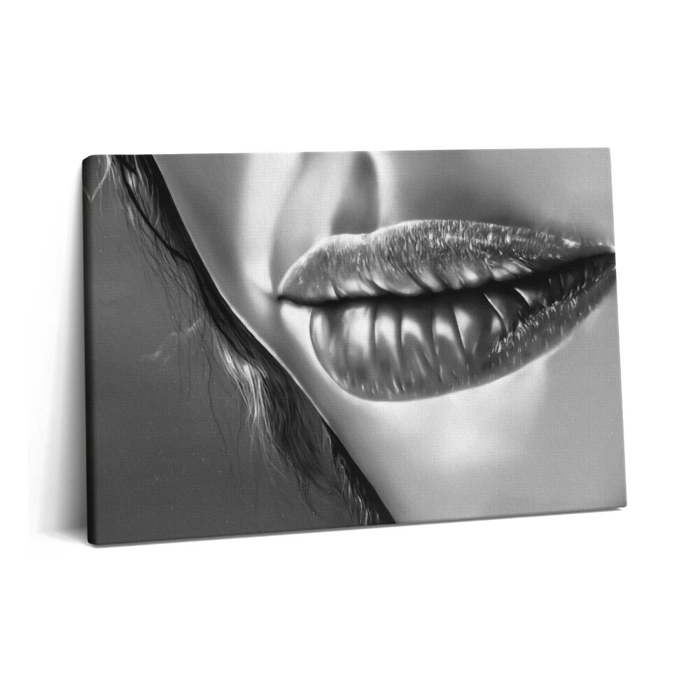 Canvas kép 60x40 Egy nő szája