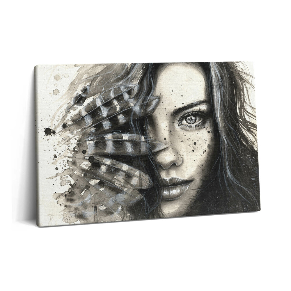 Canvas kép 60x40 Festett portré