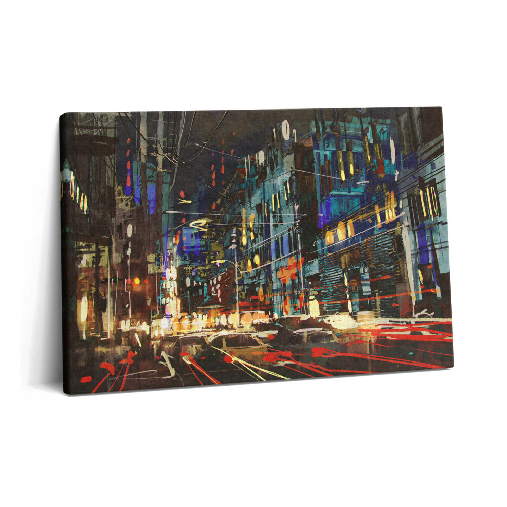 Canvas kép 60x40 Éjszakai város