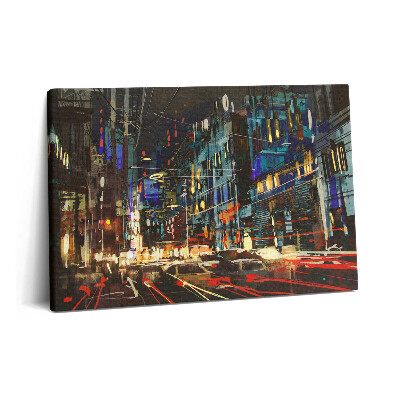 Canvas kép 60x40 Éjszakai város