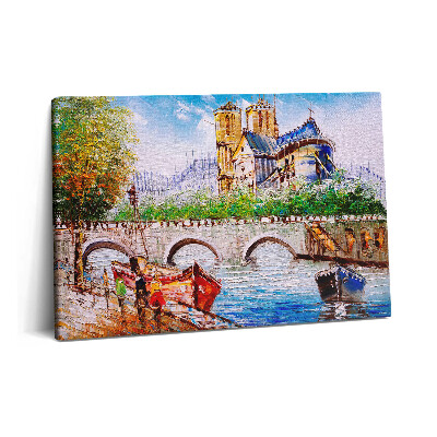 Canvas kép 60x40 Egy hajó festménye