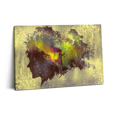 Canvas kép 60x40 Nő az erdőben